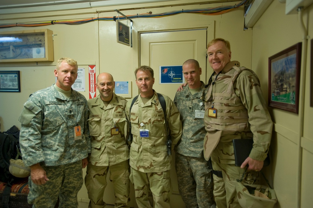 SACEUR visits troops in Afghanistan