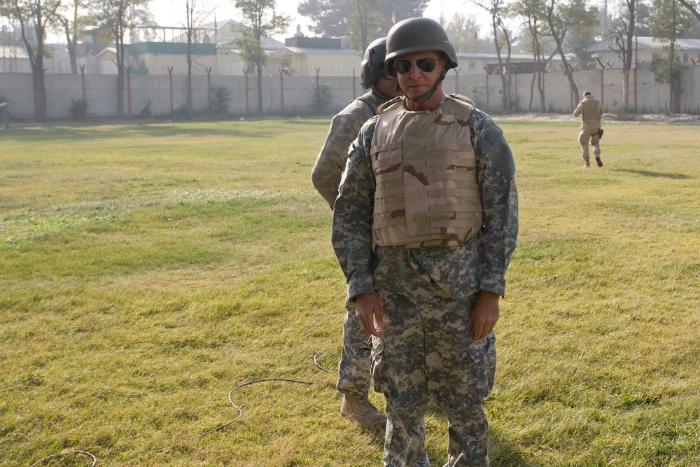 SACEUR visits troops in Afghanistan
