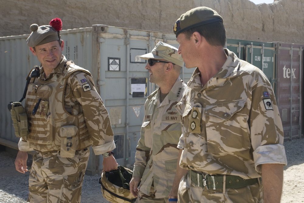 SACEUR visits troops in Afghanistan
