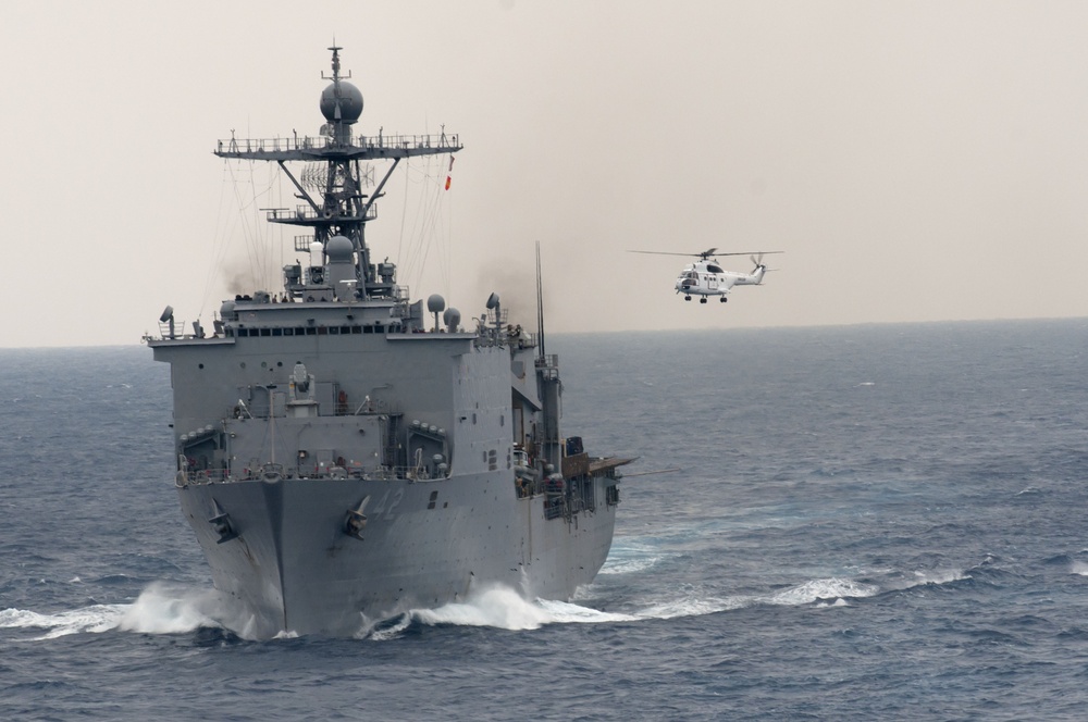 USS Germantown action