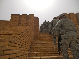 Combat patch ceremony