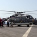 German Marine Lynx refuels aboard USS Whidbey Island