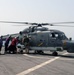 German Marine Lynx refuels aboard USS Whidbey Island