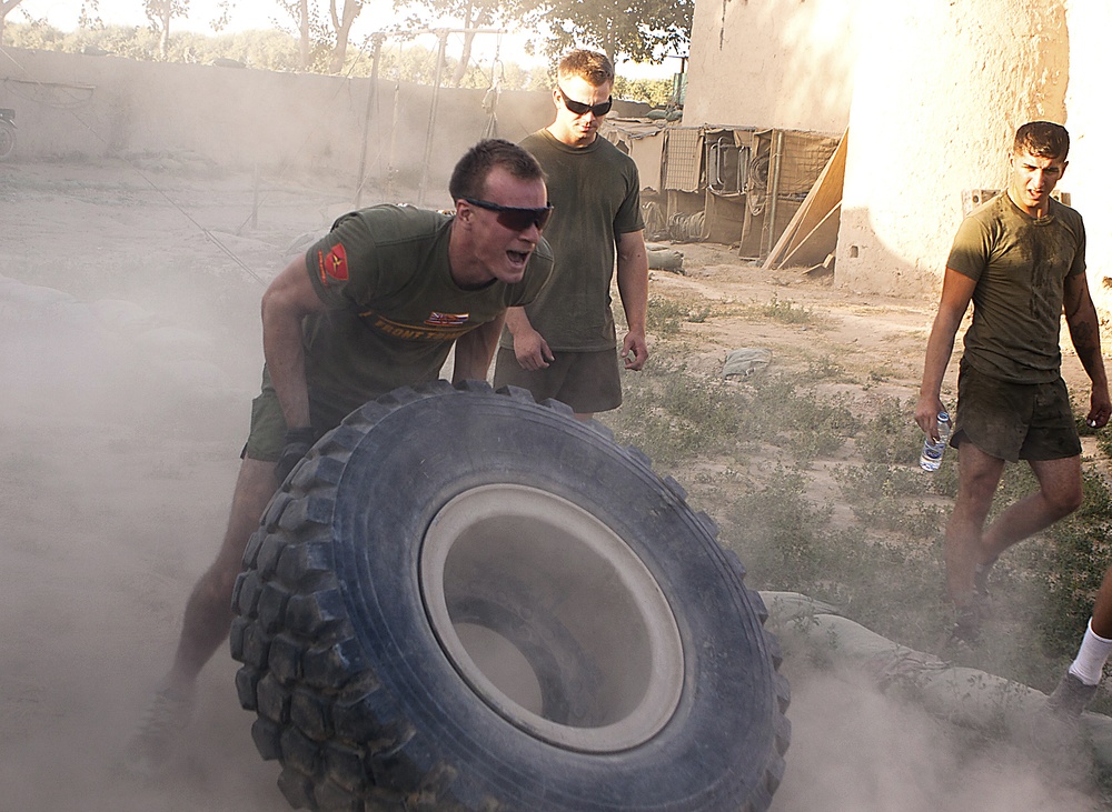 The Walli Olympics: Marines build fitness and camaraderie through weekly games