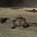 Quartermaster soldiers play dead