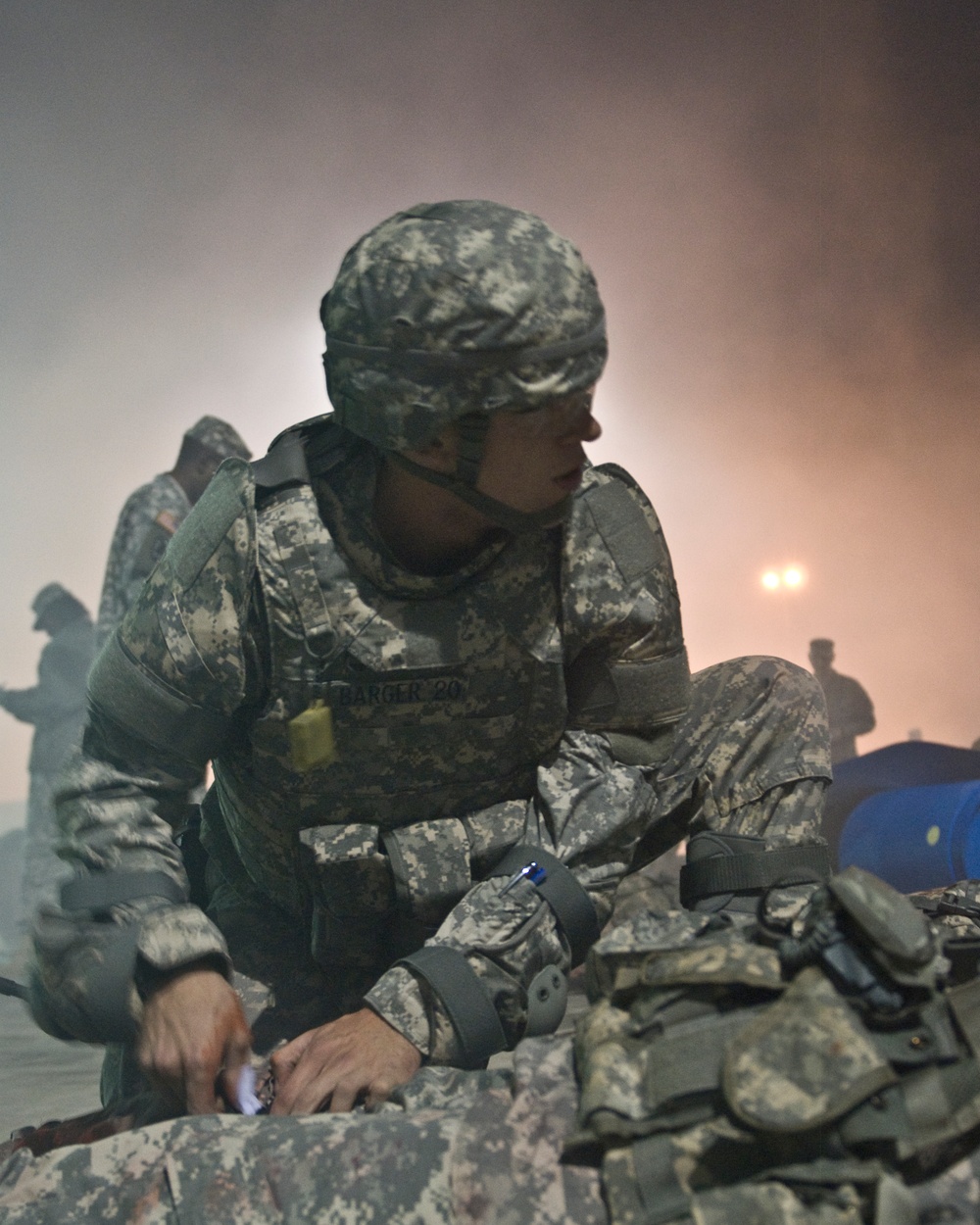 Barger Evaluates a casualty