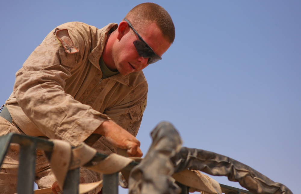 Eight second ride: Texas Marine brings passion to Corps