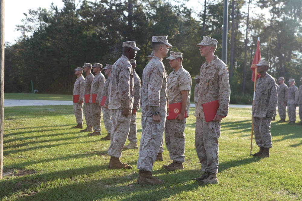 Nine 2nd ANGLICO Marines recognized for combat service