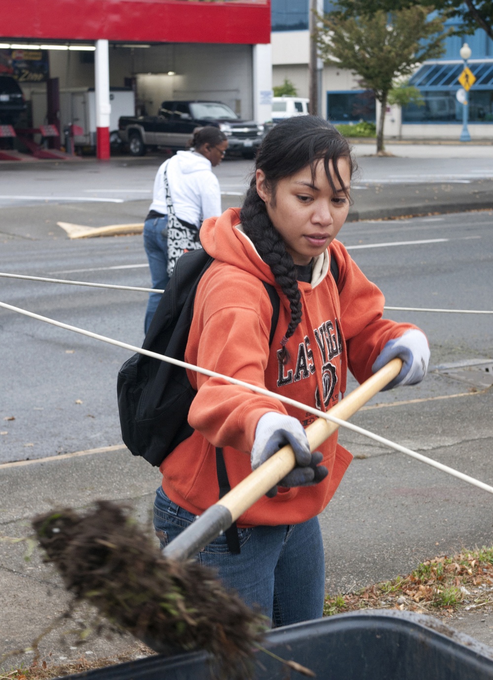 593rd Sustainment Brigade soldiers make a difference in Olympia