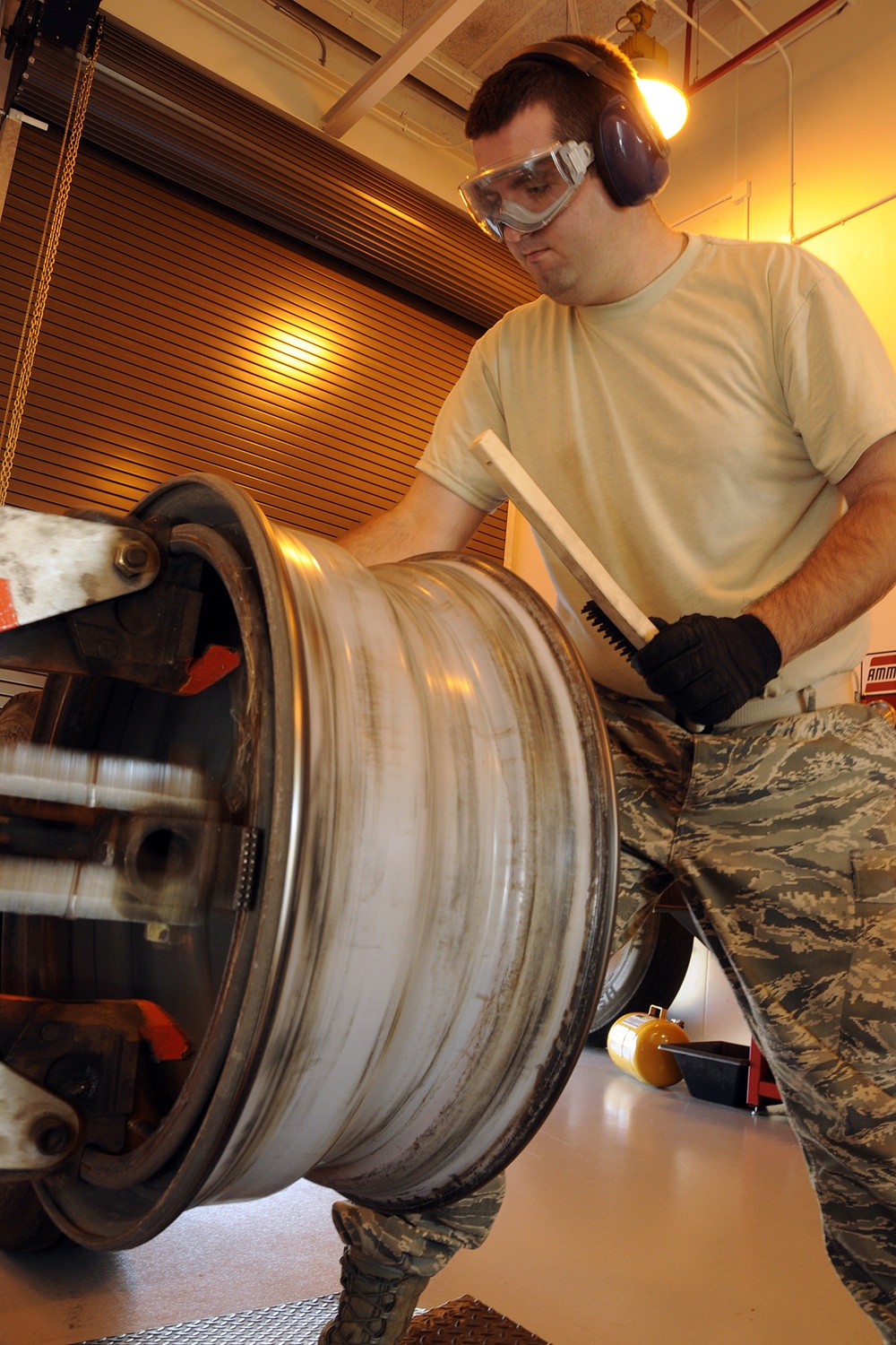 169th Fighter Wing, vehicle maintenance