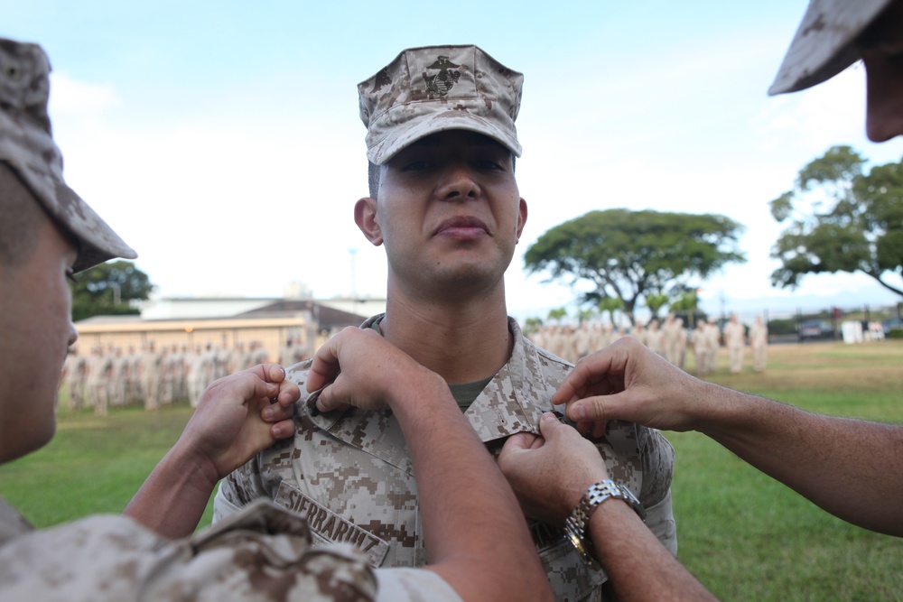 Battalion promotion October 2011