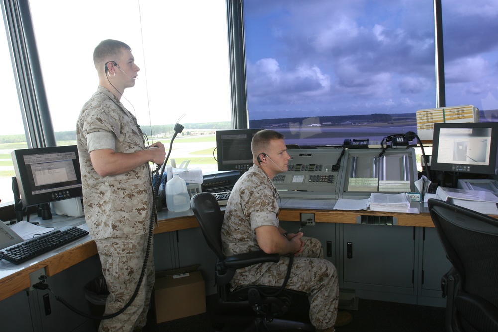Air traffic controllers keep sky safe