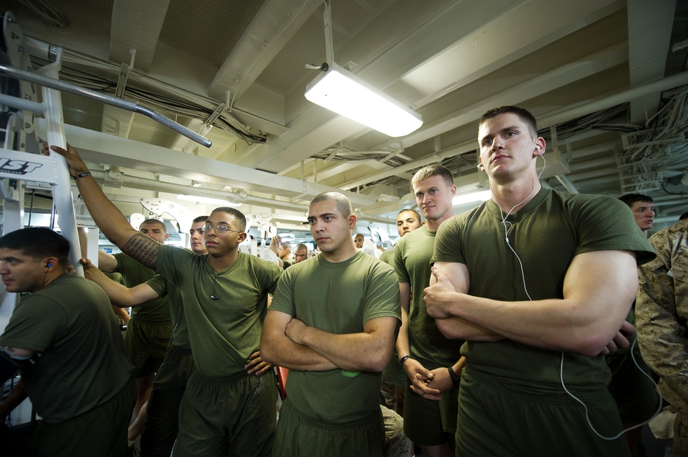 Marines participate in at-sea competition