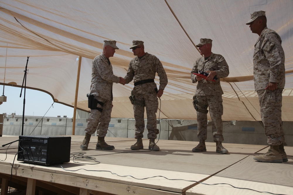 Commandant of the Marine Corps visits Camp Dwyer