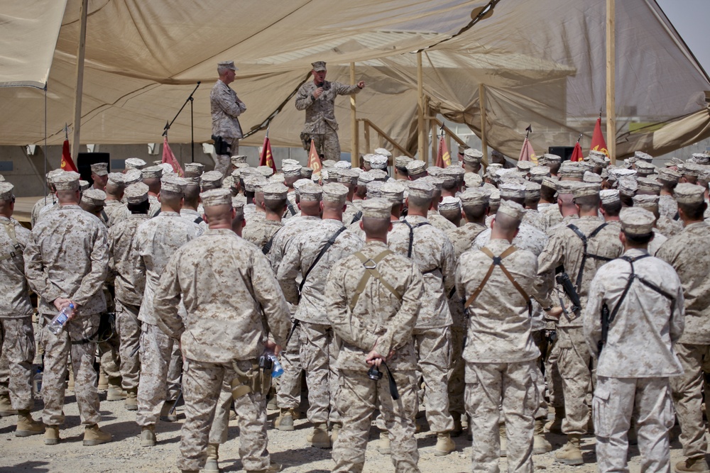 Commandant of the Marine Corps visits Camp Dwyer