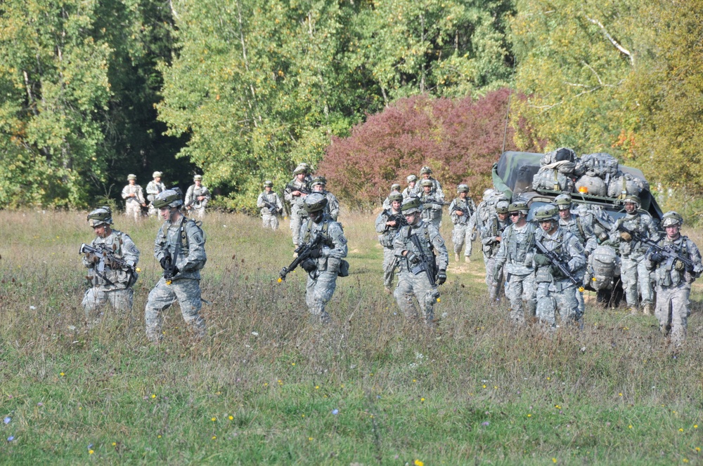 US Army Europe's first Full Spectrum Training Environment