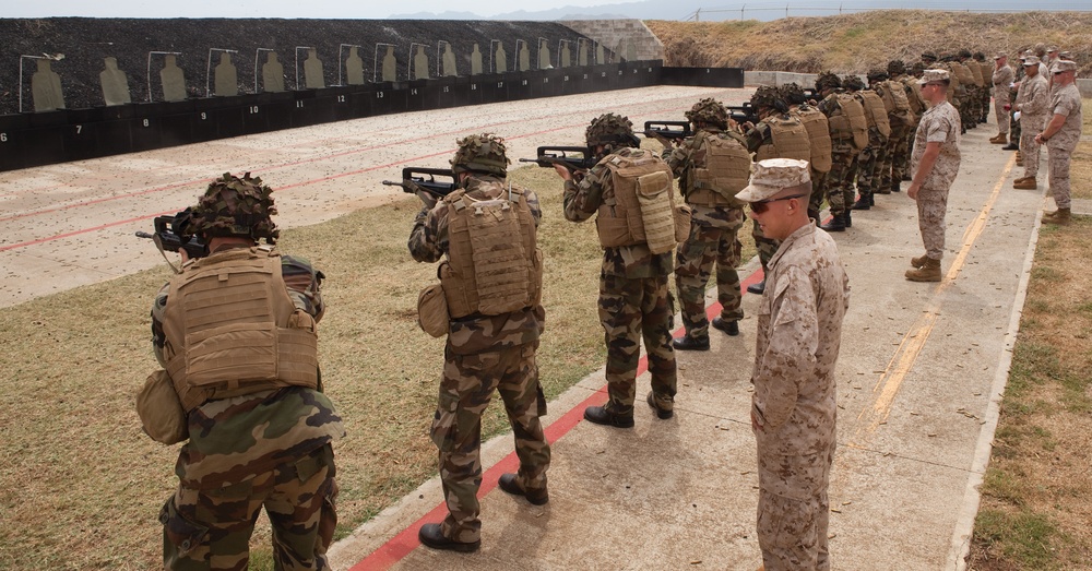 French marines wrap up training