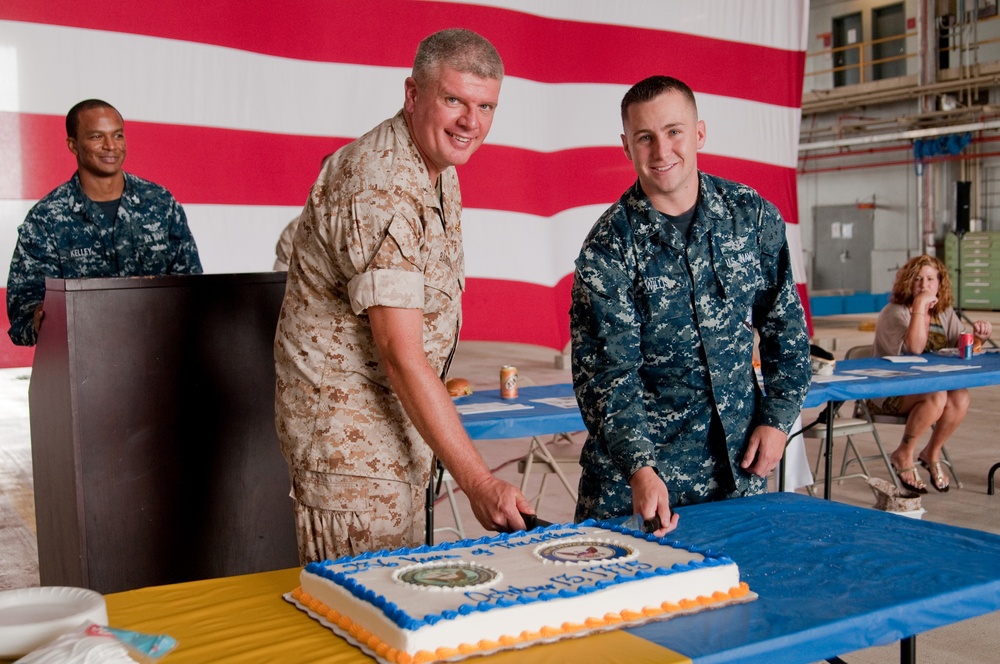 Marine Corps Air Station Kaneohe Bay celebrates Navy's 235th birthday