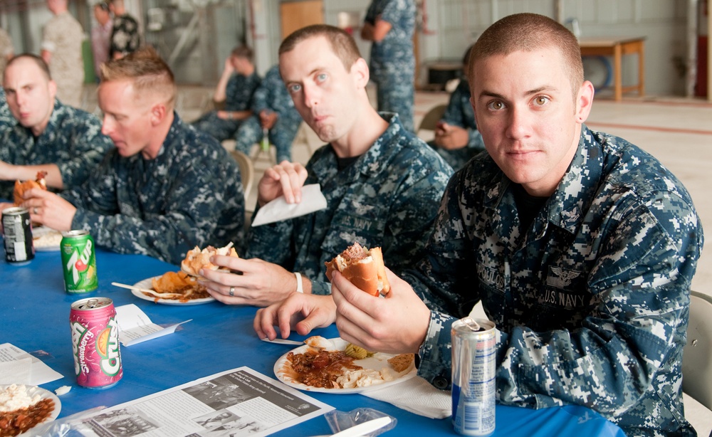 Marine Corps Air Station Kaneohe Bay celebrates Navy's 235th birthday