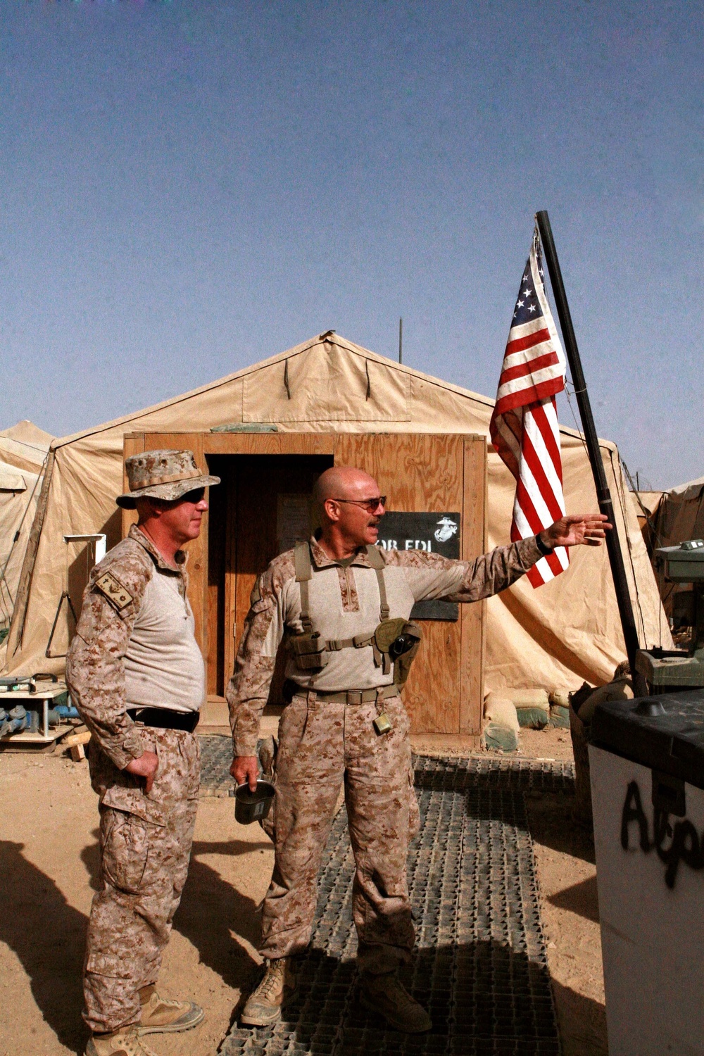 Spiritual services at Forward Operating Base Edinburgh