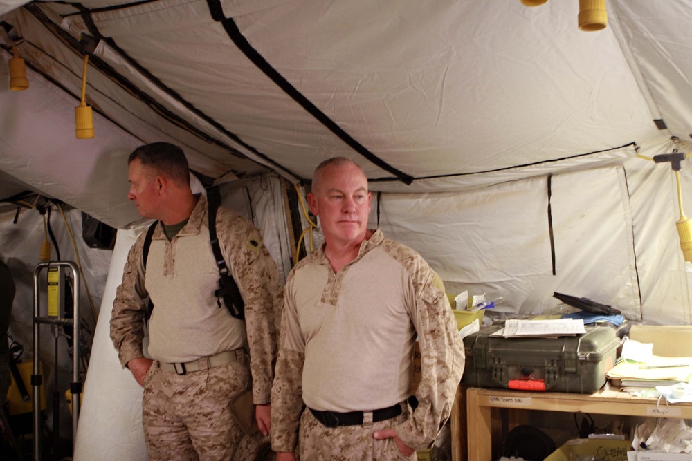 Spiritual services at Forward Operating Base Edinburgh