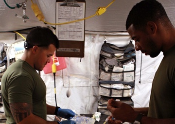 Spiritual services at Forward Operating Base Edinburgh