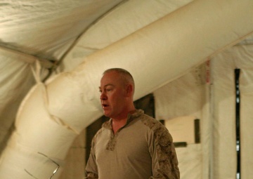 Spiritual services at Forward Operating Base Edinburgh