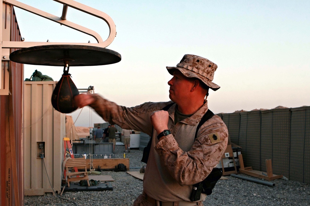 Spiritual services at Forward Operating Base Edinburgh