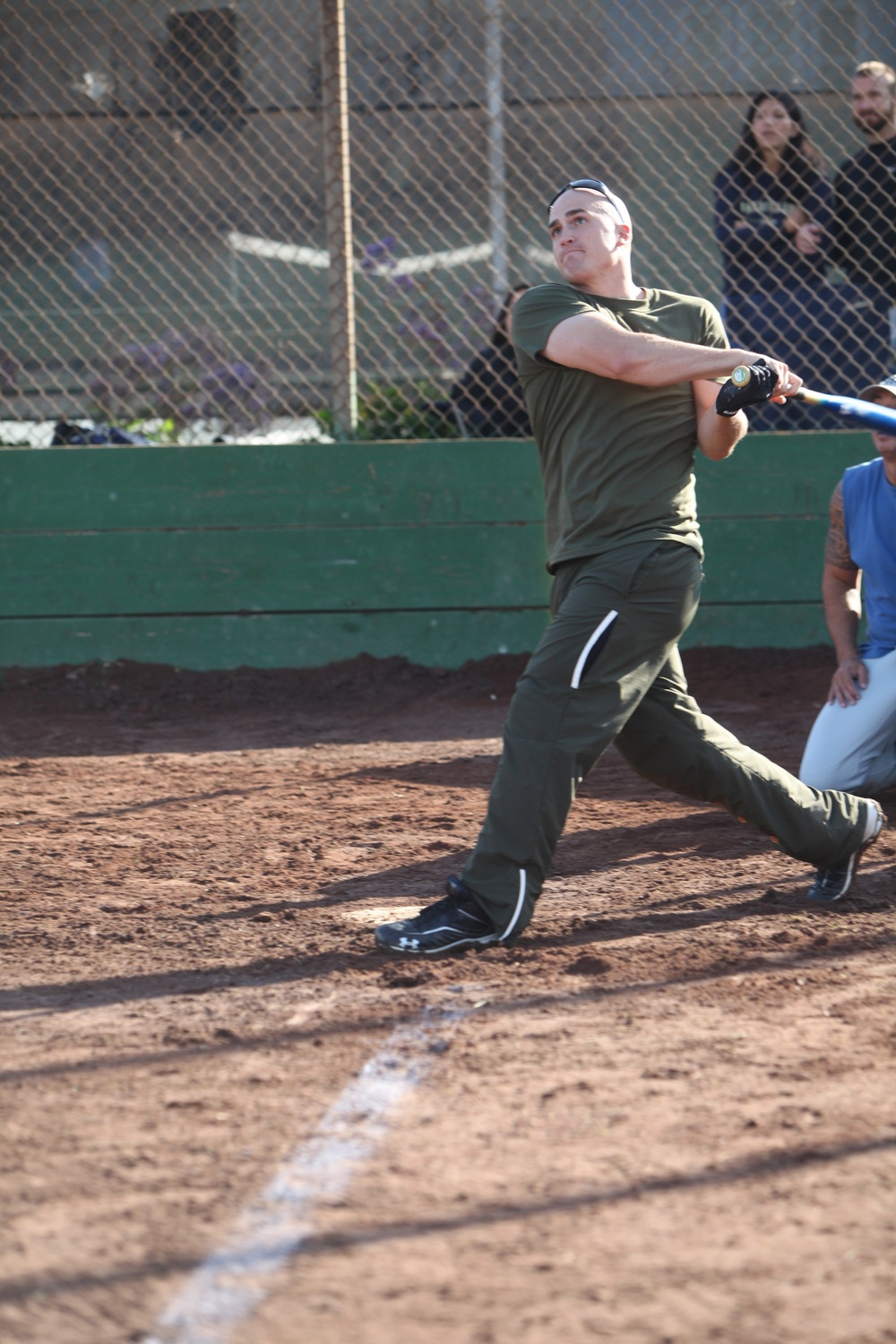 Marines challenge San Francisco police, firefighters in softball