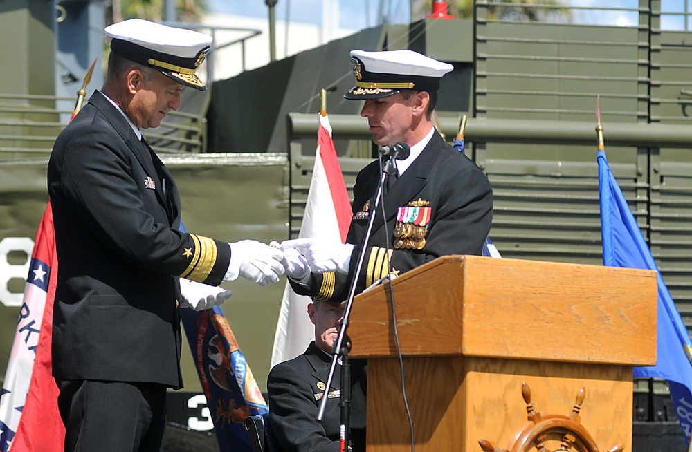 Decommissioning ceremony