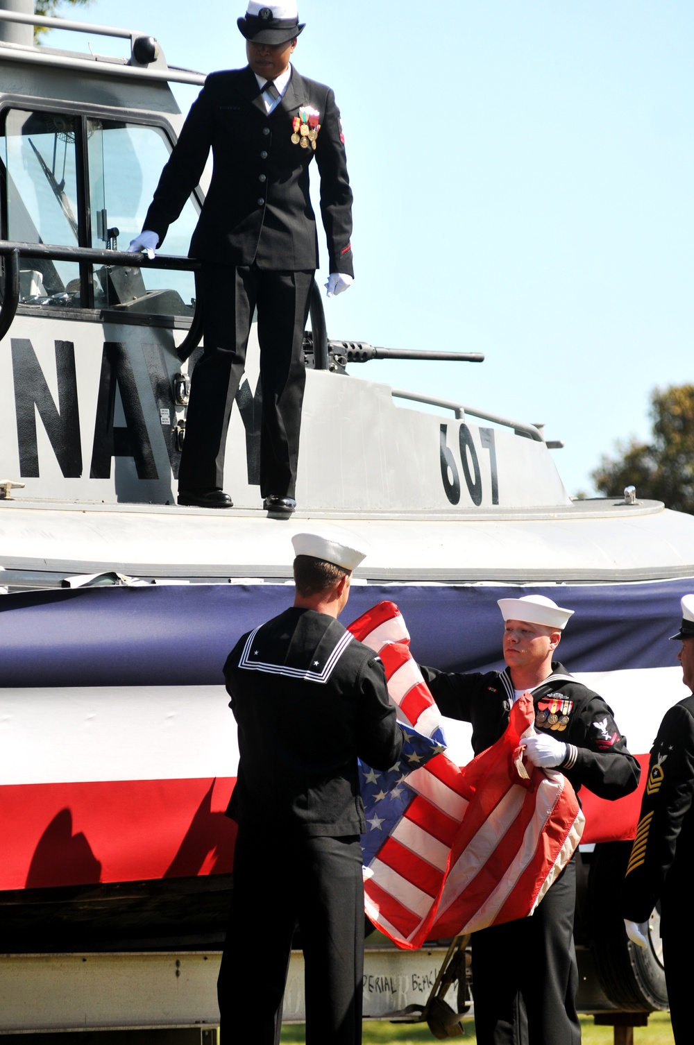 Decommissioning ceremony