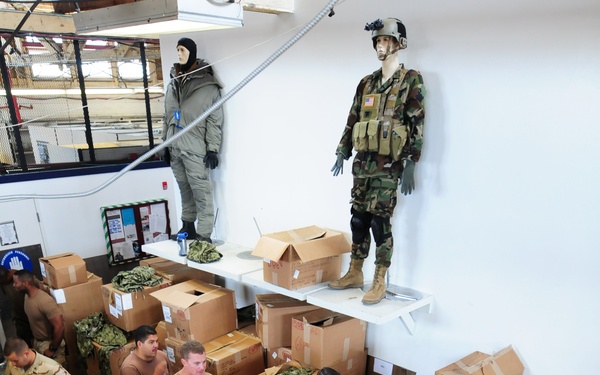 Navy working uniform