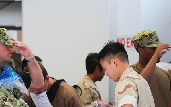 Navy working uniform