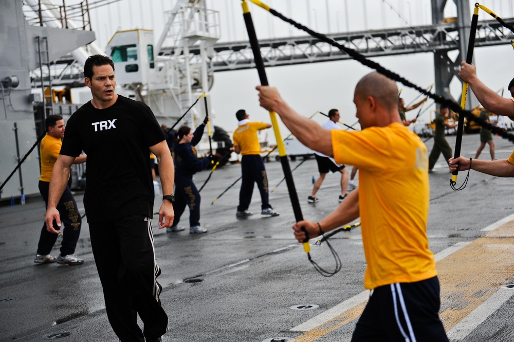TRX workout