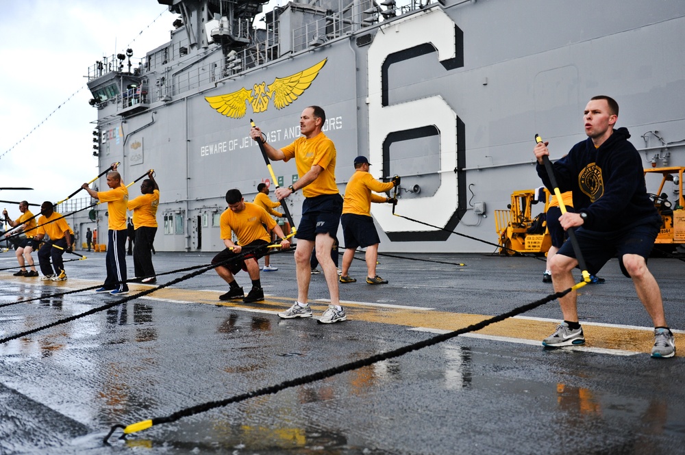 TRX workout