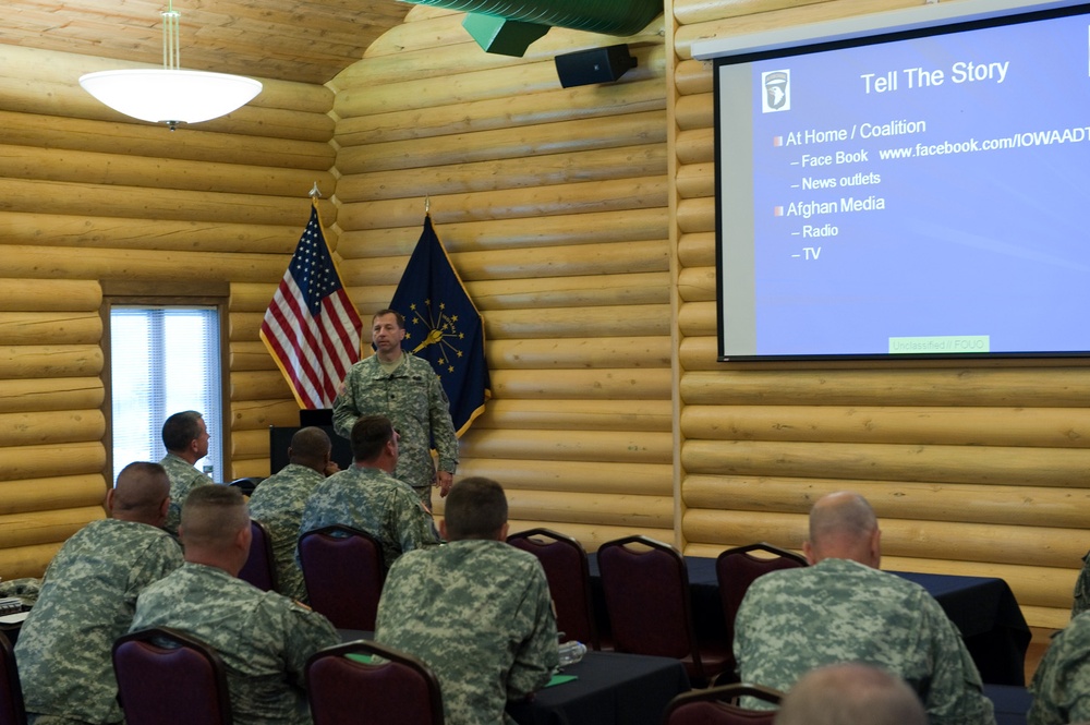 Agribusiness seminar held at Camp Atterbury