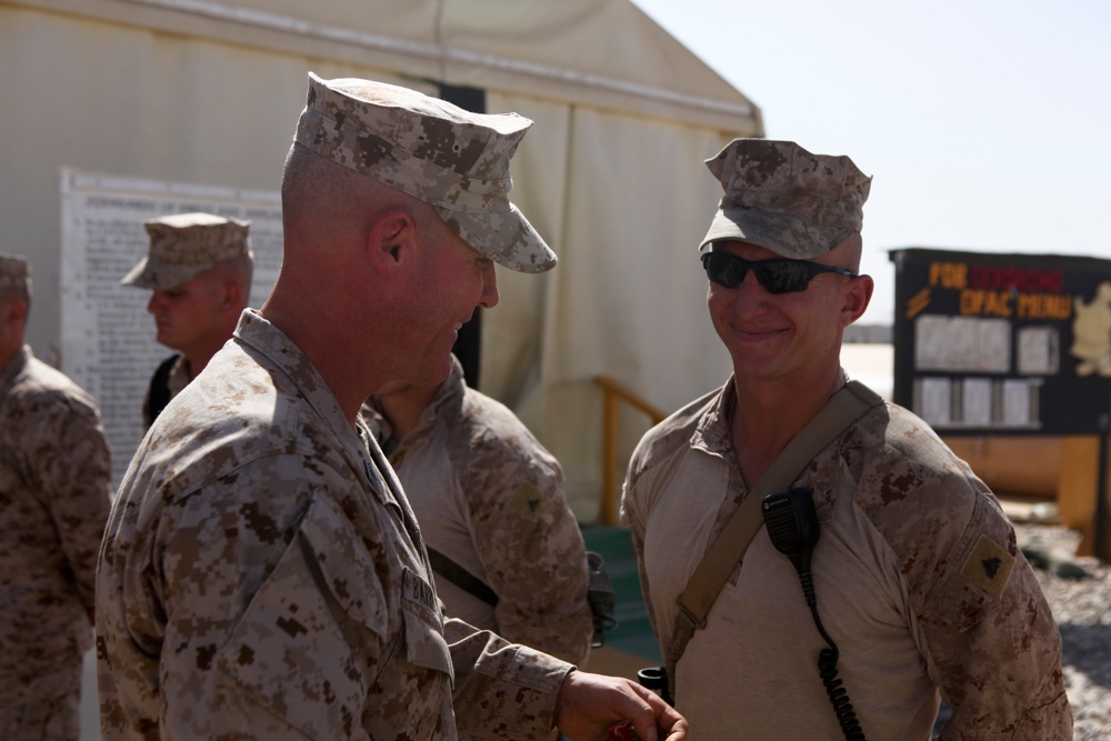 Marine leaders tour Afghanistan