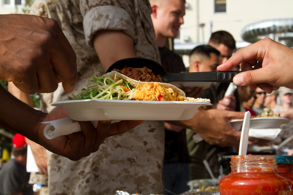Home-cooked meals served at Marine Corps Air Station Iwakuni