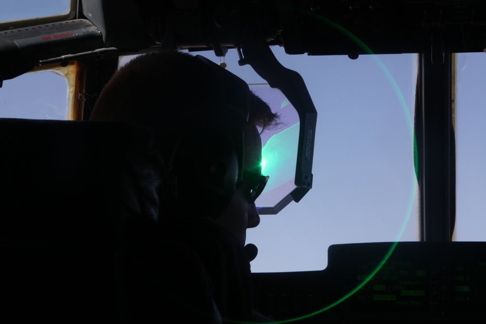 From the helm of a KC-130J Hercules