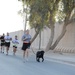 Service members deployed to Iraq shadow run the Army 10-Miler