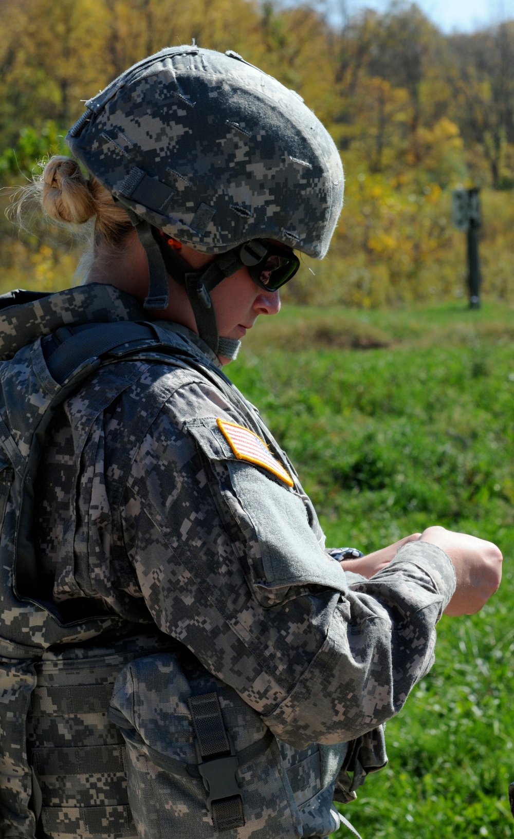 Preparing to shoot