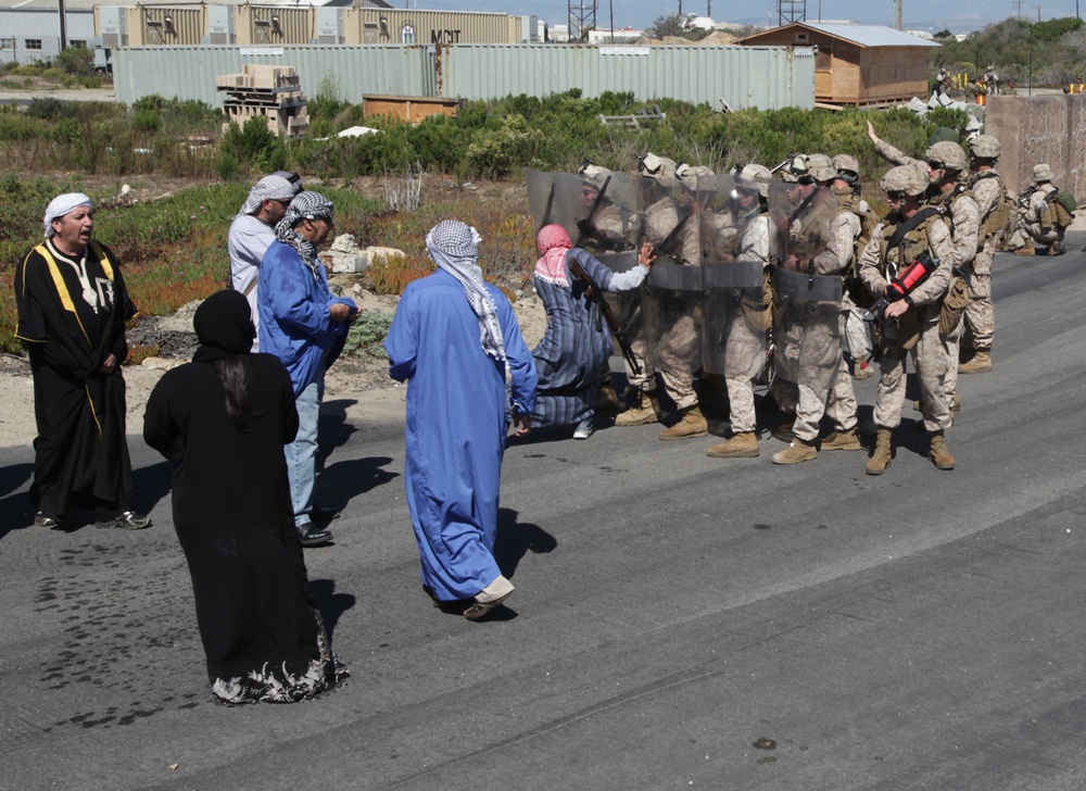 Mock evacuation preps unit for deployment