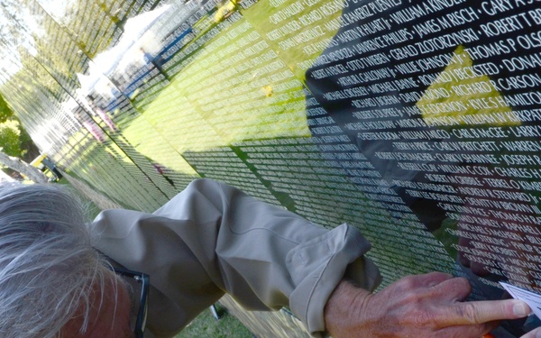 Moving Wall display in Garden Grove