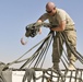 Blackhawk soldiers perform sling load operations