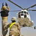 Blackhawk soldiers perform sling load operations