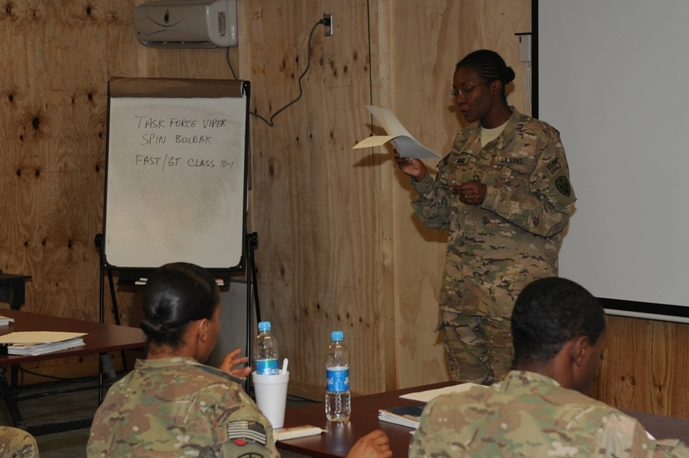 Soldiers learn to increase GT score