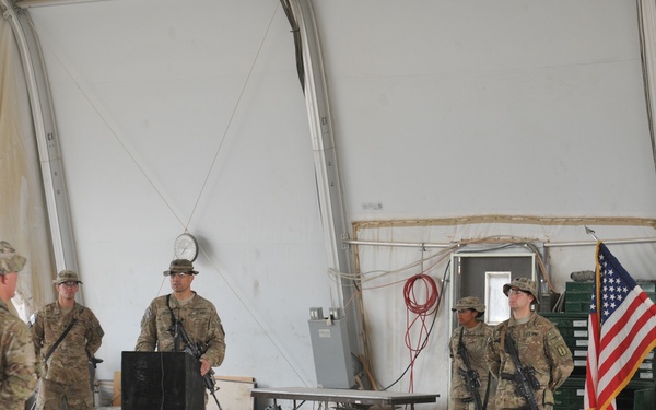 Juggernaut soldiers welcome new leader in Kunduz province