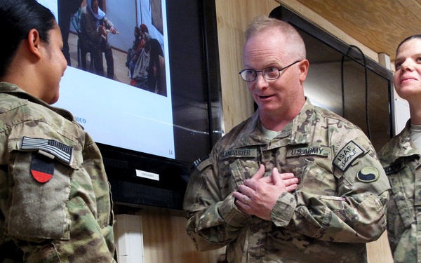 Combined Team Zabul trains Female Engagement Team