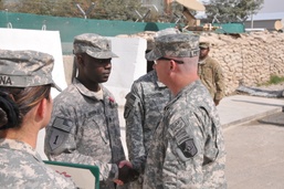 Shaking the hand of success