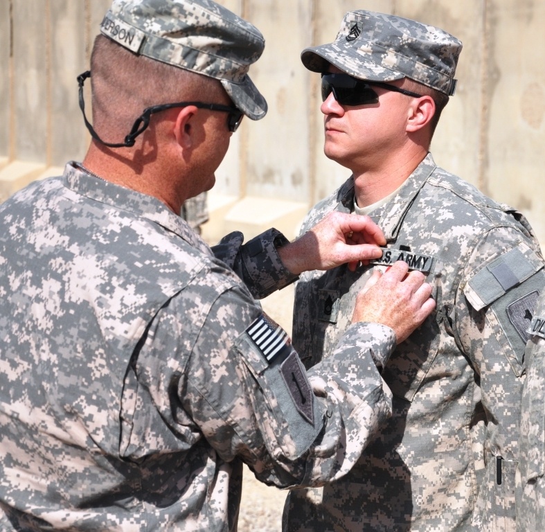 ‘Dragon’ Battalion bids farewell to advance party soldiers redeploying to Fort Riley